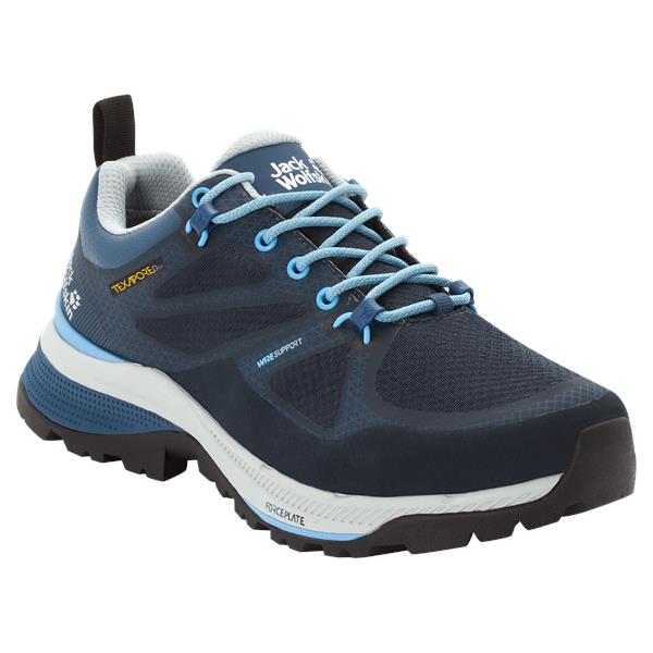 Jack Wolfskin Force Striker Dame Vandresko Blå 39,5